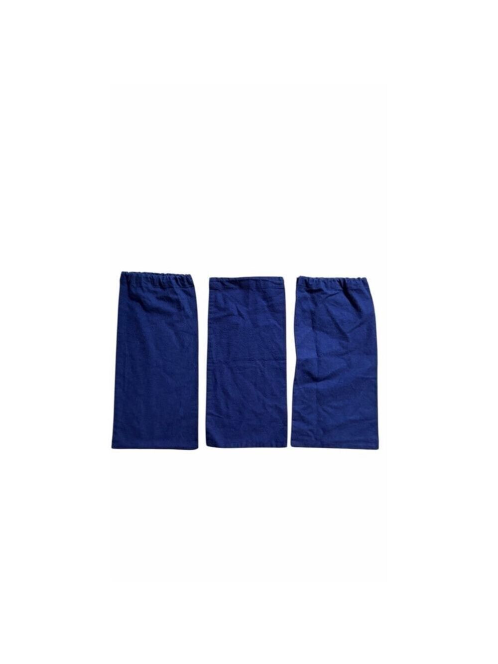 Bombas Dust Bags Lot of 3 Navy Blue Drawstring Shoe Storage Pouches - Picture 2 of 5